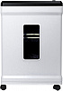 Шредер Heleos УМ26-4 белый/черный (секр.P-4) фрагменты 16лист. 26лтр. скрепки скобы пл.карты CD