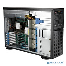 Supermicro SYS-740P-TRT Tower/4U, X12DPi-NT6, CSE-745BTS-R1K23BP, 2xLGA 4189, 8x3.5", 2x10GbE, 18х DIMM DDR4, 4xPCIe-X16, 2x1200W, black, (43895