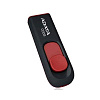 Флэш-накопитель USB2 16GB BLACK/RED AC008-16G-RKD A-DATA