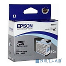 EPSON C13T580500 Картридж голубой для I/C Stylus Pro 3800 (Light Cyan) 80 мл.