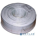 Кабель коаксиальный Lanmaster TWT-RG6U-CS48/1-WH RG-6/U F/UTP общий экран 75Om PVC внутренний 100м белый