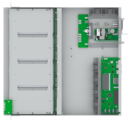Сетевое хранилище на платформе "Байкал" HТ NAS-T1; Стоечный 1U Rack; 1шт процессор Байкал Т1; Отсеки для HDD SATA: 4шт 3,5" спереди; 2xGigabit Etherne
