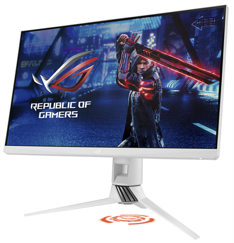 ASUS 27" ROG STRIX XG279Q-W IPS LED, ProGaming, 2560x1440, 1ms, 400cd/m, 178°/178°, 100Mln:1, HDMI*2, DP, USB-Hub, HDR400, 170Hz, G-Sync, MM, Swivel,