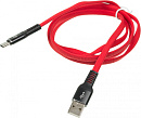 Кабель Digma USB (m)-USB Type-C (m) 1.2м красный плоский