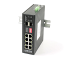 Промышленный коммутатор Gigabit Ethernet OSNOVO SW-70802/I Промышленный коммутатор Gigabit Ethernet на 10 портов. Порты: 8 x GE (10/100/1000Base-T) +