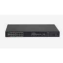 Коммутатор Dahua DH-S4220-16GT-190 (L2) 16x1Гбит/с 2SFP 16PoE 190W управляемый