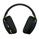 Наушники с микрофоном Logitech G435 черный/желтый накладные BT/Radio оголовье (981-001053)