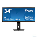 LCD Iiyama 34" XUB3493WQSU-B5 {IPS 3440x1440 75Hz 4ms 400cd 8bit 2xHDMI2.0 DisplayPort1.2 2xUSB3.0 HAS Pivot 2x5W VESA}