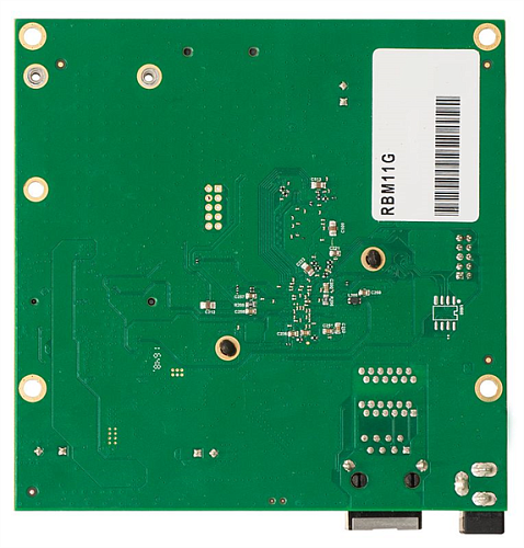 Маршрутизатор MIKROTIK RouterBOARD M11G with Dual Core 880MHz CPU, 256MB RAM, 1x Gbit LAN, 1x miniPCI-e, RouterOS L4