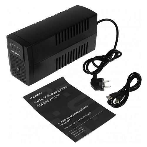 Источник бесперебойного питания Ippon Back Basic 650 Euro Line-Interactive 360W/650VA (276528)