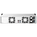 QNAP TS-873AU-RP-4G NAS 8 HDD trays, 2x 2.5 GbE, rackmount, 1 PSU. 64-bit 4-core AMD V1500B 2,2 GHz, 4 GB. RAM (1*4 GB) up to 32GB (2*16 GB), 2xPSU W/