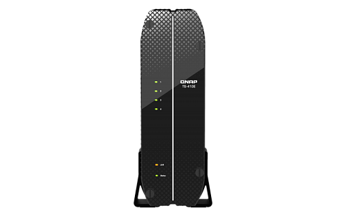 Система хранения данных QNAP SMB QC 2.0 GHzCPU/8gb/4 bay 2.5 SSD/2x2.5GbE/1xHDMI/4xUSB 3.2 Gen 2/iSCSI/1xPS/3YW TS-410E-8G-EU-QL