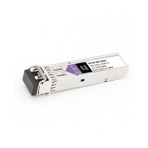 Трансивер XBIT SFP28-25G-10LR SFP28, 25Gb/s, 10km, 8dB, 1310nm, 2LC, SMF, DDM