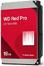 Жесткий диск Western Digital HDD SATA-III 18Tb Red™ Pro WD181KFGX, 7200rpm, 512MB buffer, 1 year
