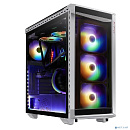 XPG BATTLECRUISER WHITE (BATTLECRUISER-BKCWW) (Midi-Tower, белый, TG*4, 120mm ARGB fan*4)