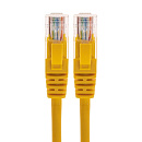 Rexant (02-0105-03) Патч-корд U/UTP, CAT 5e, RJ45-RJ45, 26AWG, LSZH, желтый, 0,3м