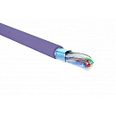 EUROLAN 19C-F5-05VL-B305 Кабель категории 5e, F/UTP, 4 пары, 24 AWG, нг(А)-LSLTx, внутренней прокладки, фиолетовый, катушка в коробока 305 м