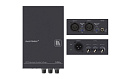 Микшер Kramer Electronics 102XL звуковых балансных моносигналов, отношение сигнал/шум 91,5 дБ (линейные входы) и 62,5 дБ (микрофонные входы), >100 кГц