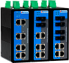 Управляемый промышленный Fast Ethernet коммутатор 2 уровня, 8 x 100M RJ45, питание 2 x 12~60VDC, монтаж на DIN-рейку