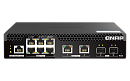 Коммутатор управляемый L2 10 Гбит/с PoE++ c 2 портами SFP+, 2 портами 10 Гбит/с RJ-45 и 6 портами 2,5 Гбит/с RJ-45 и, пропускная способность до 110 Гб