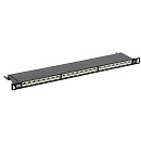 ITK PP24-D05UC6AS-D05H 0,5U патч-панель кат.6A STP 24 порта экранированная (Dual IDC) высокой плотности