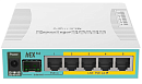 Маршрутизатор 10/100/1000M 5PORT HEX POE RB960PGS MIKROTIK