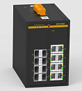Управляемый коммутатор c 8 слотами 100/1000Base-X SFP , 8 портами 10/100Base-T(X) (разъем RJ45), два входа питания 24/48 В пост.