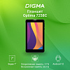 Планшет Digma Optima 7258C 4G T310 (2.0) 4C RAM2Gb ROM32Gb 7" IPS 1024x600 3G 4G Android 12 черный 2Mpix 2Mpix BT GPS WiFi Touch microSD 128Gb minUSB