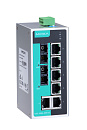 Компактный коммутатор 6 x 10/100BaseTX, 2 x 100BaseFX (многомодовое оптоволокно) в металлическом корпусе