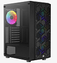 Aerocool Hive-G-BK-v2 (ATX, Glass Window, FRGB Fan x4, USB3.0 x2, USB2.0 x1)