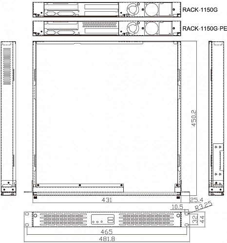 RACK-1150GB-PE-SH-SEA
