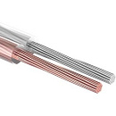 Rexant 01-6304 Кабель акустический, 2х0.75 мм2, прозрачный SILICON, 100 м.