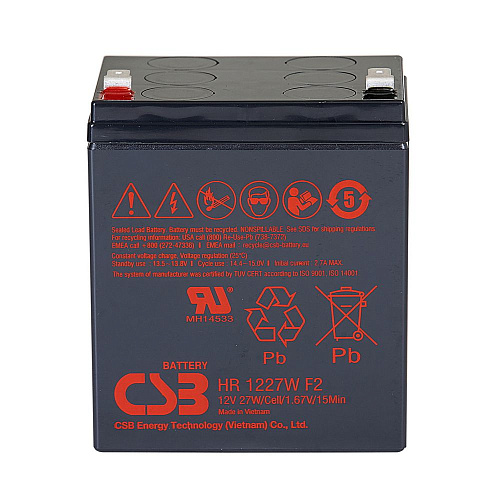 Аккумулятор CSB HR1227W F2