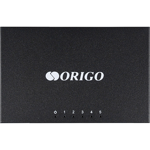 Коммутатор ORIGO Коммутатор/ Unmanaged Switch 5x100Base-TX, metal case