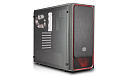 Корпус COOLER MASTER MasterBox E500L Red w/ full window side panel MidiTower ATX MicroATX MiniITX Цвет черный MCB-E500L-KA5N-S01