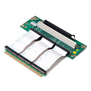 Raiser card Chenbro Riser card, 2U, 2-Slot, PCI-e 16x 1slot & 64bit PCI-X,Cable Link 100mm (80H09323201B0)