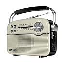 АС SRP-500, белый (3 Вт,Bluetooth, FM/AM/SW, USB, microSD, AUX, встроенный аккумулятор)