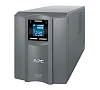 ИБП APC Smart-UPS C 1000VA/600W 2U RackMount, 230V, Line-Interactive, Out: 220-240V 4xC13, LCD, Gray, 1 year warranty, No CD/cables