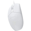 Мышь проводная Dareu LM103 оптическая, проводная, USB, 1200dpi, белый