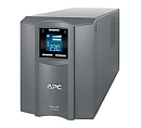 ИБП APC Smart-UPS C 1000VA/600W 2U RackMount, 230V, Line-Interactive, Out: 220-240V 4xC13, LCD, Gray, 1 year warranty, No CD/cables