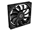 Вентилятор для корпуса ID-COOLING TF-9215-K 92x92x15мм (80шт./кор, PWM, 4pin, черный, резиновые углы, 800-2800об/мин) BOX