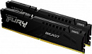 Память DDR5 2x32Gb 5600MHz Kingston KF556C40BBK2-64 Fury Beast RTL PC5-44800 CL40 DIMM 288-pin 1.25В dual rank с радиатором Ret