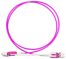 Патч-корд оптический LANMASTER, дуплексный, LC/PC-LC/PC, OM4, LSZH, 1.0 м