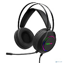 ExeGate Cosmos HS-702GL (объемный звук 7.1, длина кабеля 2.5м, динамик 50мм, 20-20000Гц, RGB подсветка, USB интерфейс, регулировка громкости, Color Bo