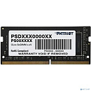Модуль памяти для ноутбука SODIMM 8GB PC25600 DDR4 PSD48G320081S PATRIOT