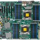 Supermicro Motherboard 2xCPU X10DRi E5-2600v3/v4 UpTo2x8DIMM/ 10xSATA3/ C612 RAID 0/1/5/10/ 2xGE/ 3xPCIx16, 3xPCIx8 (12" x 13")