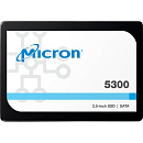 Накопитель CRUCIAL Твердотельный Micron SSD 5300 PRO, 3840GB, 2.5" 7mm, SATA3, 3D TLC, R/W 540/520MB/s, IOPs 95 000/22 000, TBW 8410, DWPD 1.2 (12 мес.)