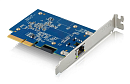 Сетевой адаптер Сетевой адаптер Zyxel XGN100C, PCI Express 3.0, 1x1/2,5/5/10G RJ-45 (незначительное повреждение упаковки)