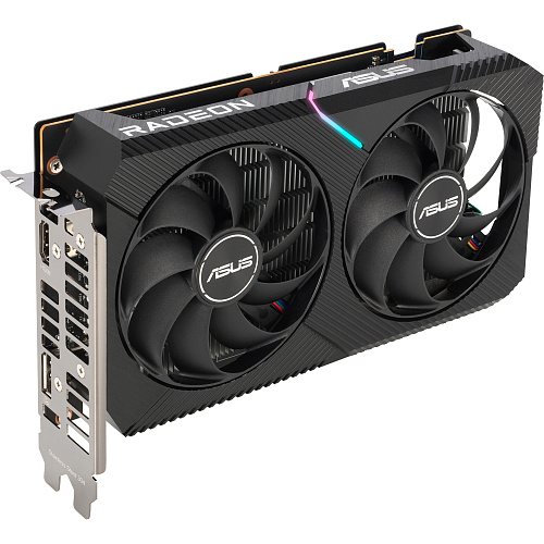 Видеокарта/ DUAL-RX6400-4G