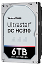 Жесткий диск WD Western Digital Ultrastar DC HС310 HDD 3.5" SATA 6Tb, 7200rpm, 256MB buffer, 512e (HUS726T6TALE6L4 HGST), 1 year